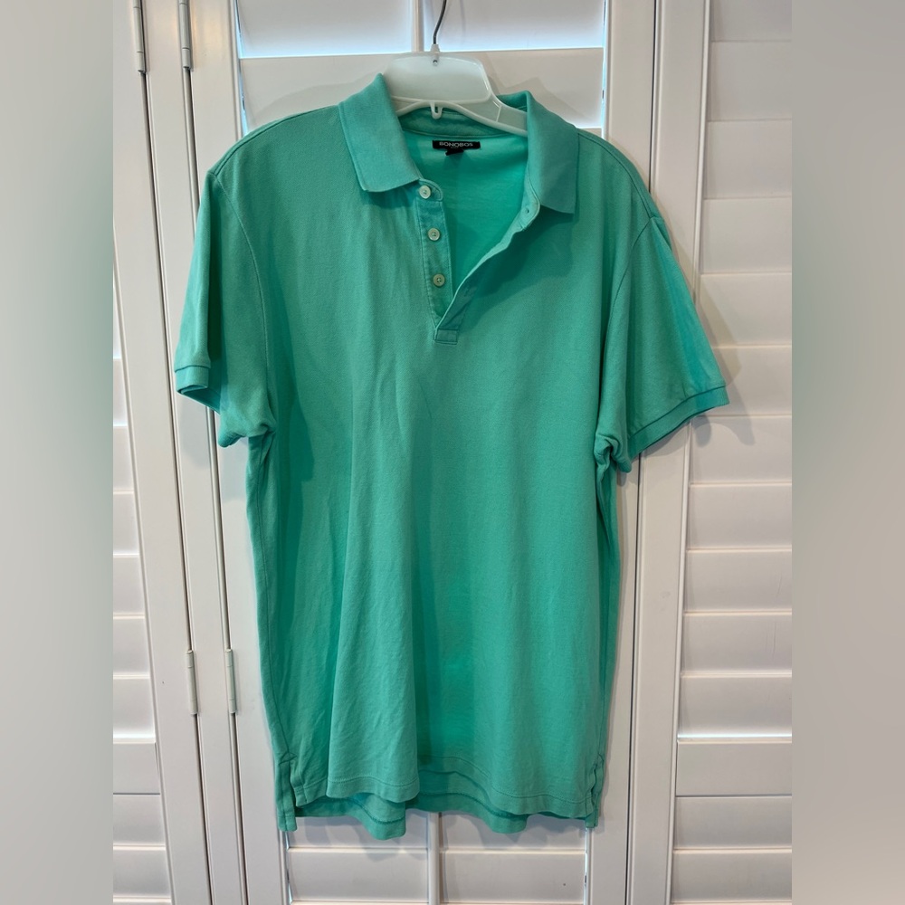 Bonobos Cotton Short Sleeve Pique Polo - Large Slim Fit
